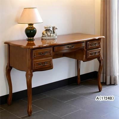 直送】クラシック家具 デスク(ブラウン) B(1747B)｜かわいいお姫様