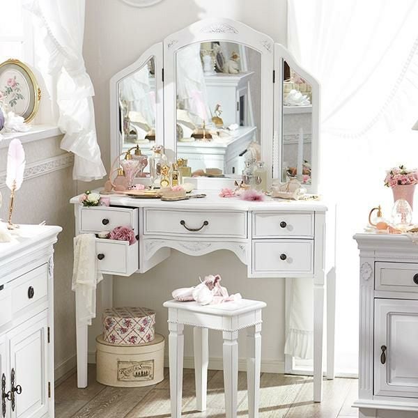 直送】ドレッサーテーブル｜かわいいお姫様インテリア家具・雑貨の通販