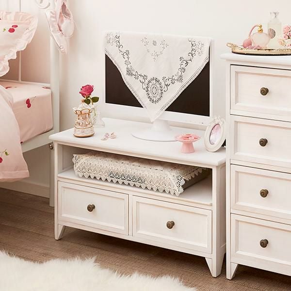 直送】アンティーク風チェスト(TV台小)/Sucre(シュクレ)｜かわいい