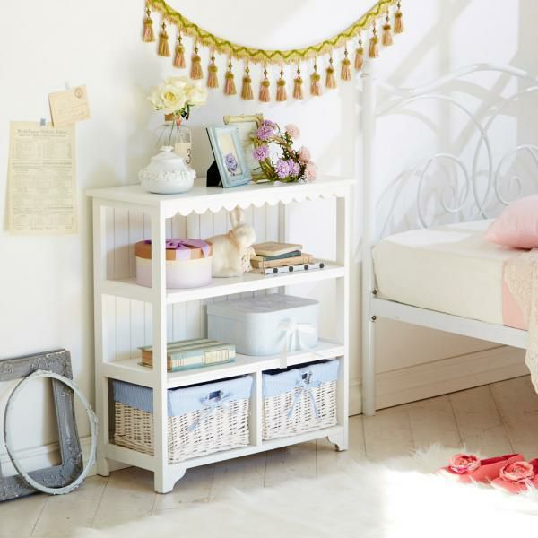 直送】フリルオープンチェスト(2杯)｜かわいいお姫様インテリア家具