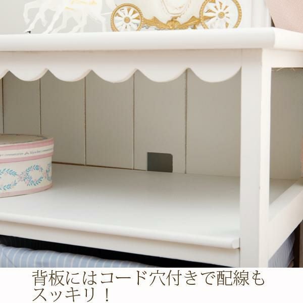 直送】フリルオープンチェスト(3杯)|かわいいお姫様インテリア家具 直送】フリルオープンチェスト(3杯)|かわいいお姫様インテリア家具