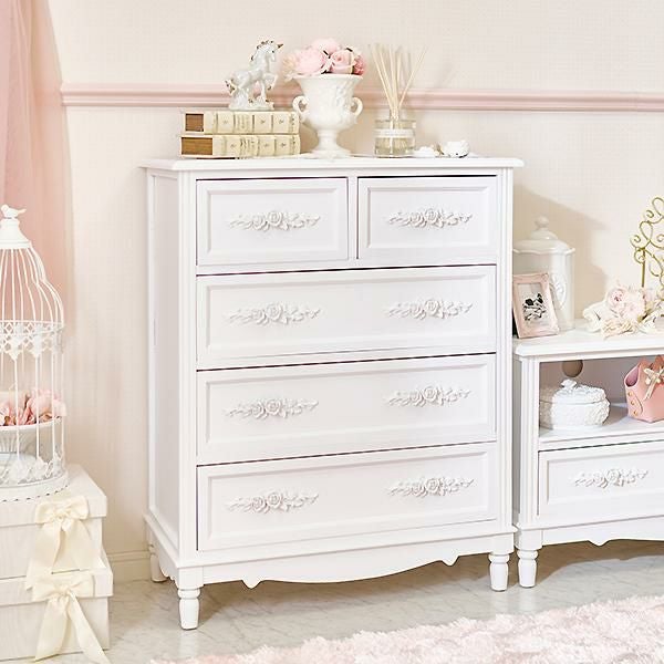 レリーフ取っ手家具シリーズ（チェスト・大） タンス・チェスト 画像1