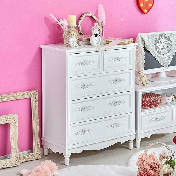 直送】チェスト大/RoseRelief(ローズレリーフ)｜かわいいお姫様