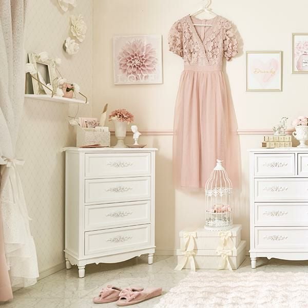 直送】チェスト小/RoseRelief(ローズレリーフ)｜かわいいお姫様