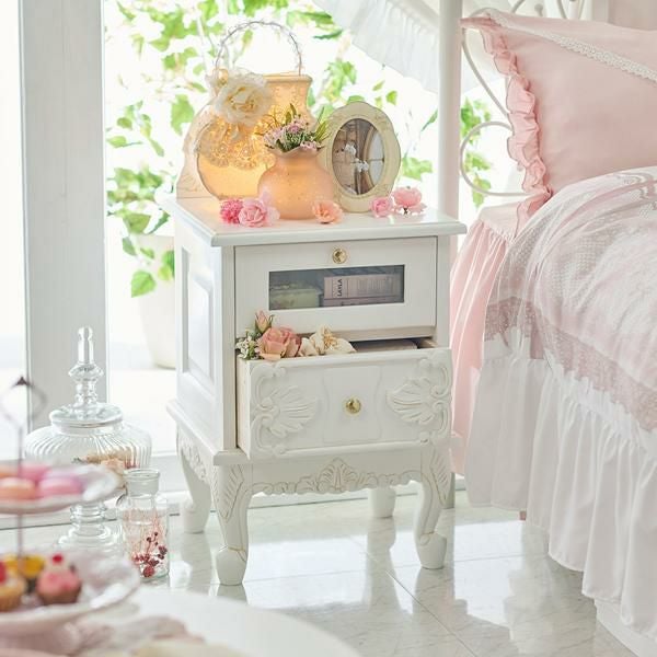 直送】サイドチェスト/Noble(ノーブル)シリーズ｜かわいいお姫様