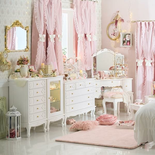 直送】アンティーク風チェスト(大)/Noble(ノーブル)｜かわいいお姫様