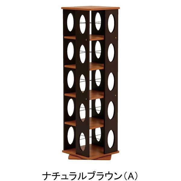回転コミックラック（Ａ・高さ１２０ｃｍ） 本棚・ラック・シェルフ 画像3