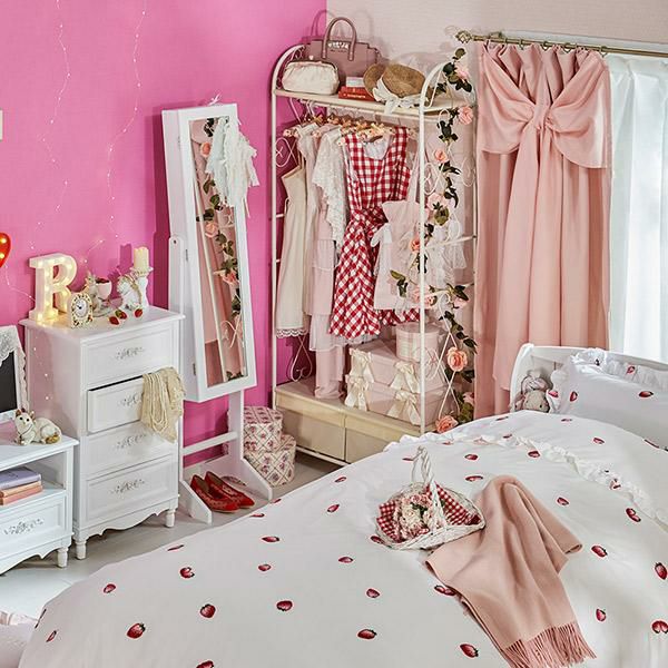 直送】ハンガーラック(Aタイプ)｜かわいいお姫様インテリア家具・雑貨