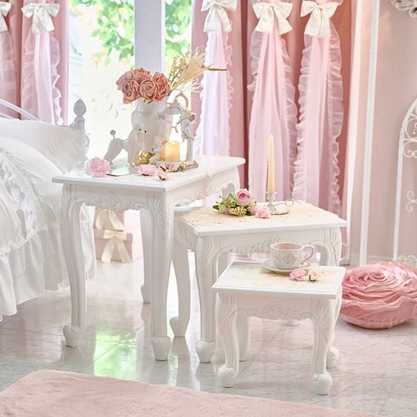 直送】アンティーク風テーブル/Arbre(アーブル)｜かわいいお姫様