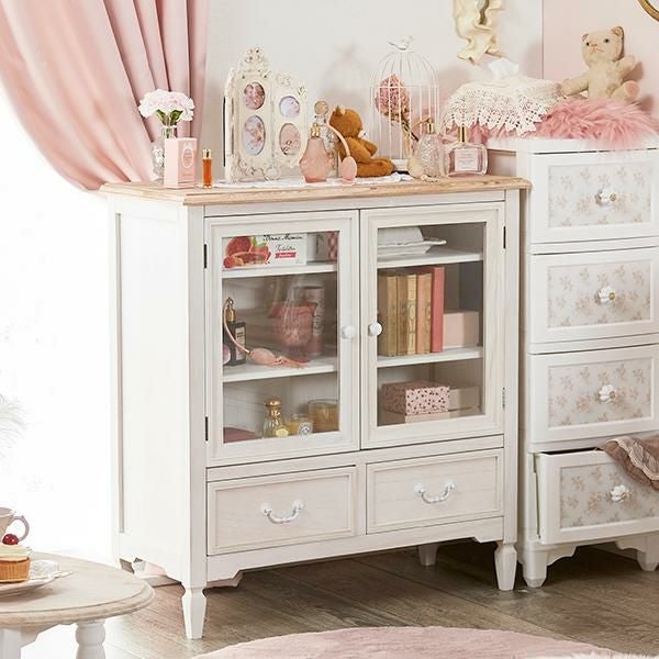 アンティーク風キャビネット／Arbre(アーブル) キャビネット 画像4