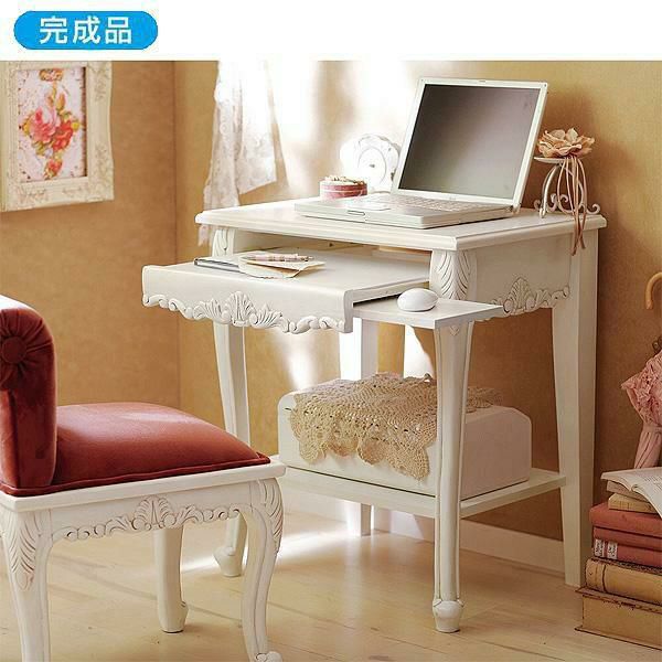 直送】アンティーク風パソコンデスク/Noble(ノーブル)シリーズ