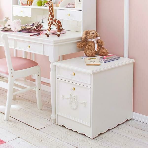 直送】プリンセスデスクワゴン｜かわいいお姫様インテリア家具・雑貨の