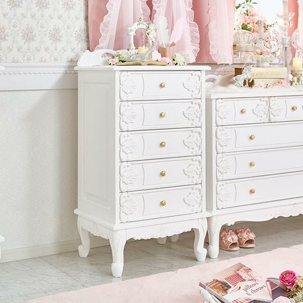 直送】アンティーク風チェスト(大)/Noble(ノーブル)｜かわいいお姫様