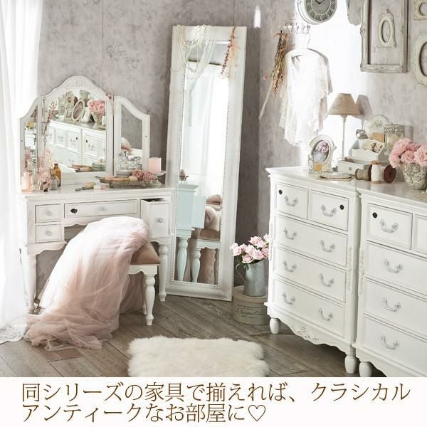 アンティーク風チェスト（小）/Soleil(ソレイユ) タンス・チェスト 画像7