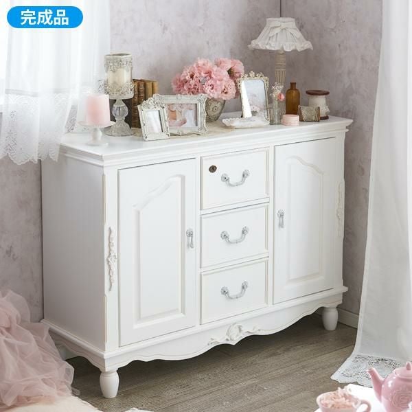 ポイント10倍♪～2/9 AM10:00まで】【直送】アンティーク風チェスト(小