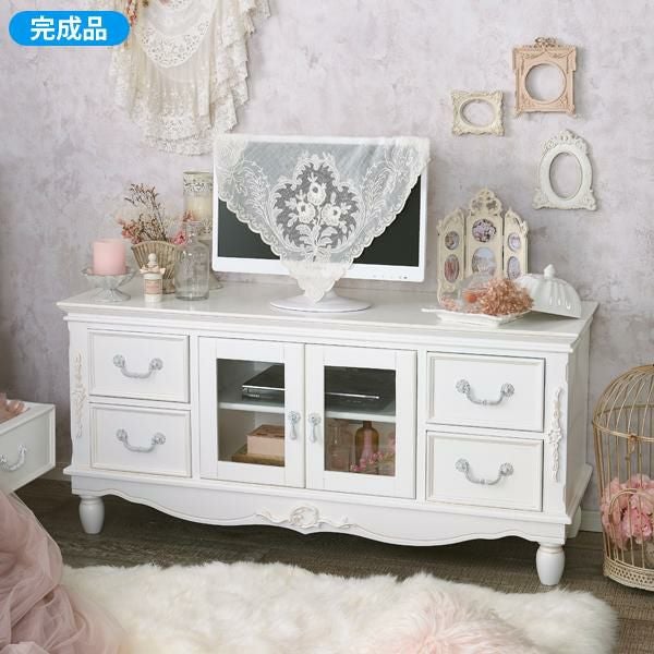 直送】選べる取っ手の家具シリーズ(テレビ台小)｜かわいいお姫様