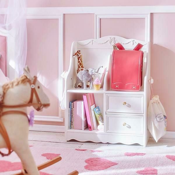 直送】プリンセスユニットラック(ワイドタイプ)｜かわいいお姫様