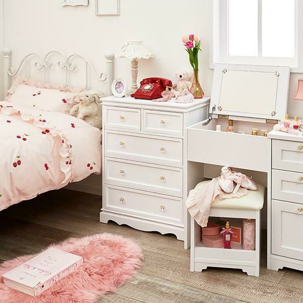 直送】チェスト大/Innocent(イノセント)｜かわいいお姫様インテリア