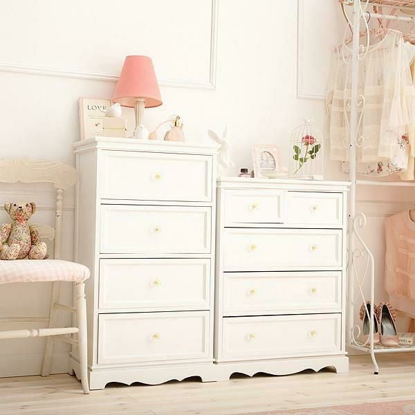 直送】チェスト小/Innocent(イノセント)｜かわいいお姫様インテリア