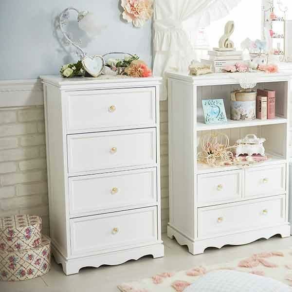 直送】チェスト小/Innocent(イノセント)｜かわいいお姫様インテリア
