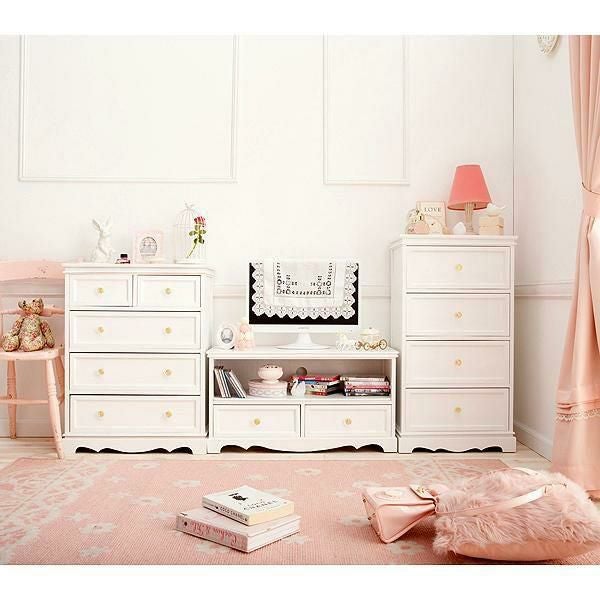 直送】テレビ台/Innocent(イノセント)｜かわいいお姫様インテリア家具