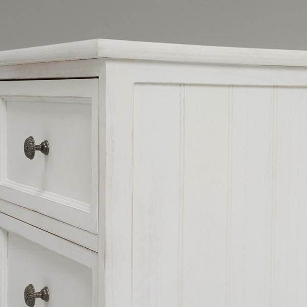 直送】アンティーク風チェスト(ローチェスト)/Sucre(シュクレ