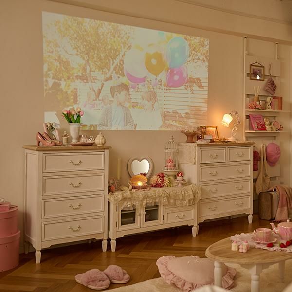 直送】アンティーク風チェスト小/Arbre(アーブル)｜かわいいお姫様