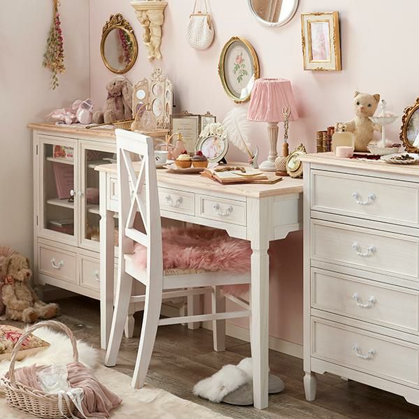 ポイント10倍♪～2/9 AM10:00まで】【直送】アンティーク風デスク