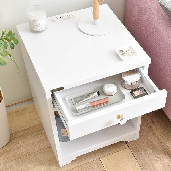 直送】選べる取っ手の家具シリーズ(ナイトテーブル)｜かわいいお姫様