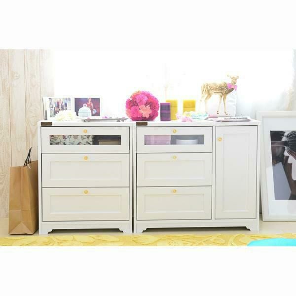 直送】選べる取っ手の家具シリーズ(テレビ台小)｜かわいいお姫様