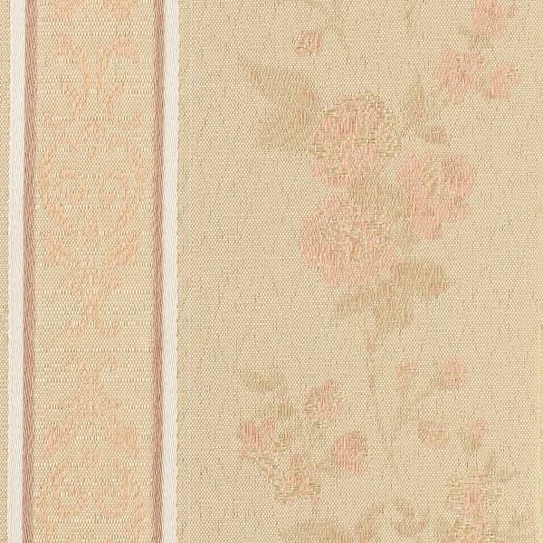 ローズストライプ柄ジャガードカーテン（ローズ・幅２００ｃｍ×丈２２０～２３８ｃｍ・１枚） オーダーカーテン（遮光なし） 画像3