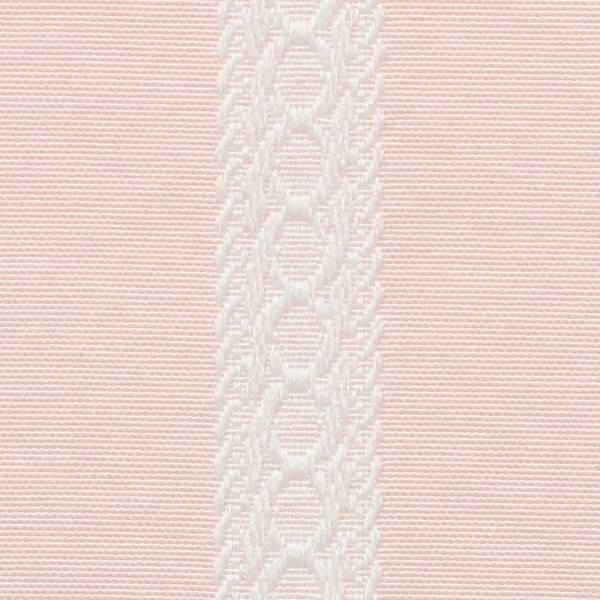 リボンテープ調ジャガードカーテン（ピンク・幅１００ｃｍ×丈１６０～１７８ｃｍ・２枚組） オーダーカーテン（遮光なし） 画像3