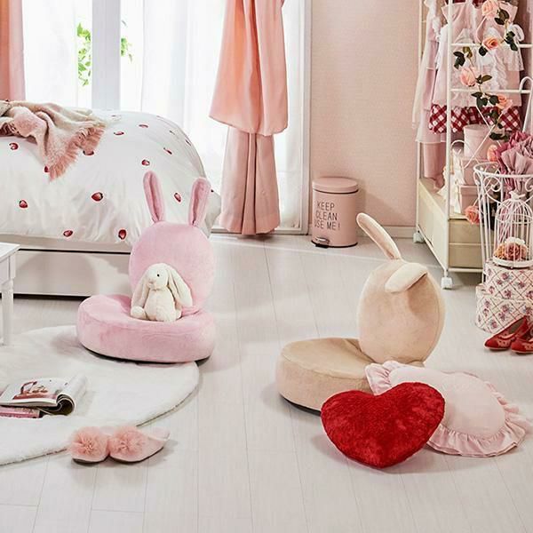 今ならポイント10倍 ♪～3/16 AM10:00まで】【直送】うさぎ座椅子