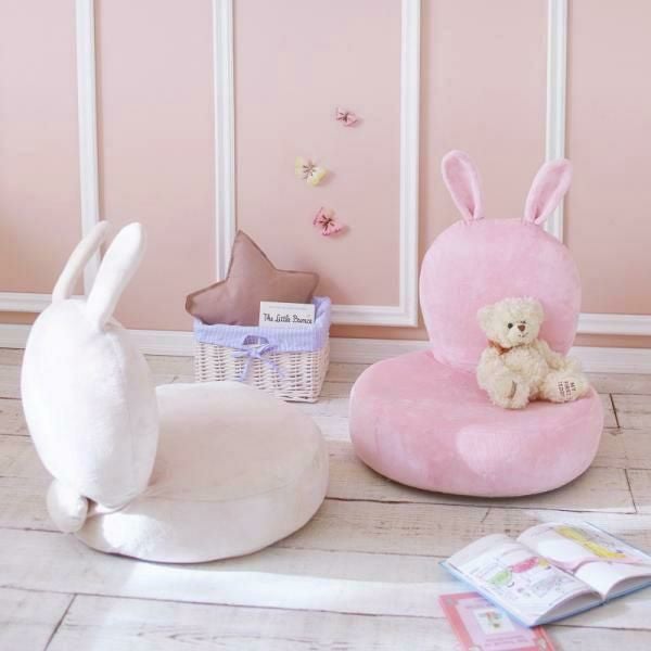 直送】うさぎ座椅子｜かわいいお姫様インテリア家具・雑貨の通販｜座椅
