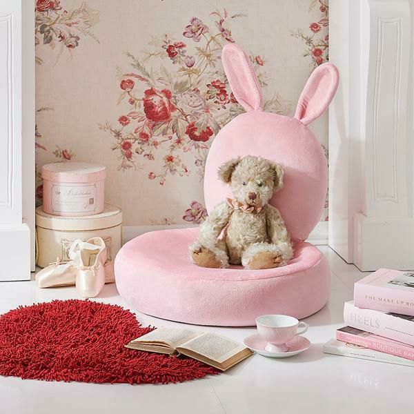 直送】うさぎ座椅子｜かわいいお姫様インテリア家具・雑貨の通販｜座椅