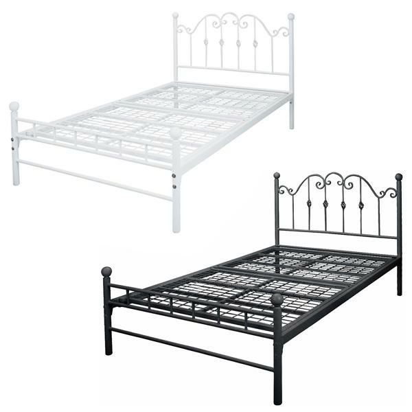 直送】プリンセスアイアンベッド(本体のみ・セミダブル)｜かわいい