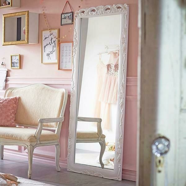 直送】アンティーク風大判ミラー/Noble(ノーブル)シリーズ｜かわいい