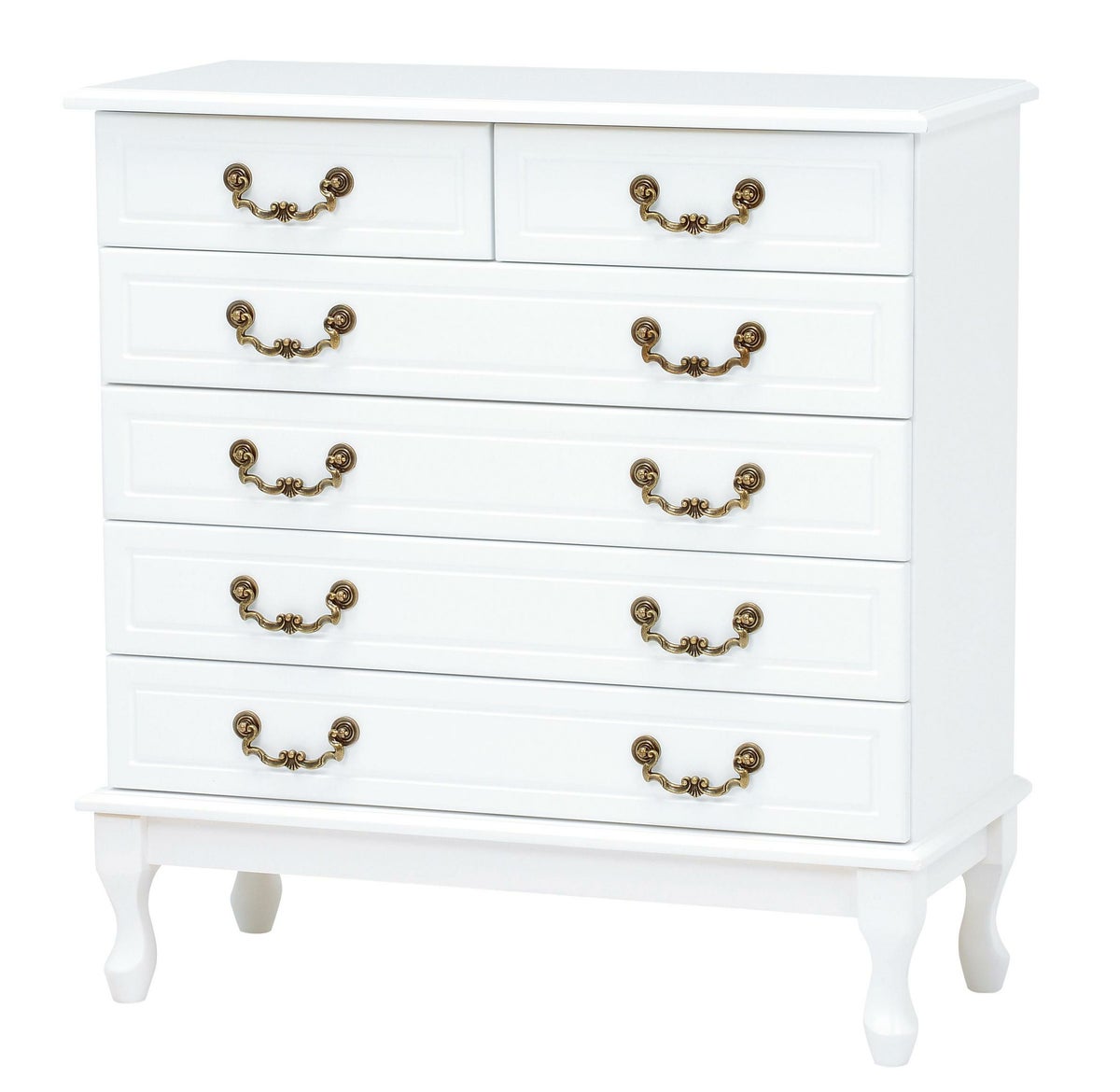 取っ手が選べる猫脚チェスト大/Ruban(リュバン) タンス・チェスト 画像2