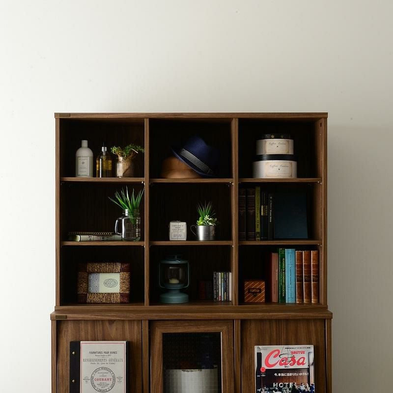 直送】組合せが選べるユニットラック (シェルフ・幅120cm)｜かわいい