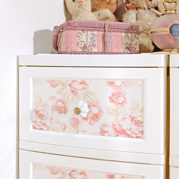 直送】ドレスチェンジチェスト3段/アンティークローズ｜かわいいお姫様