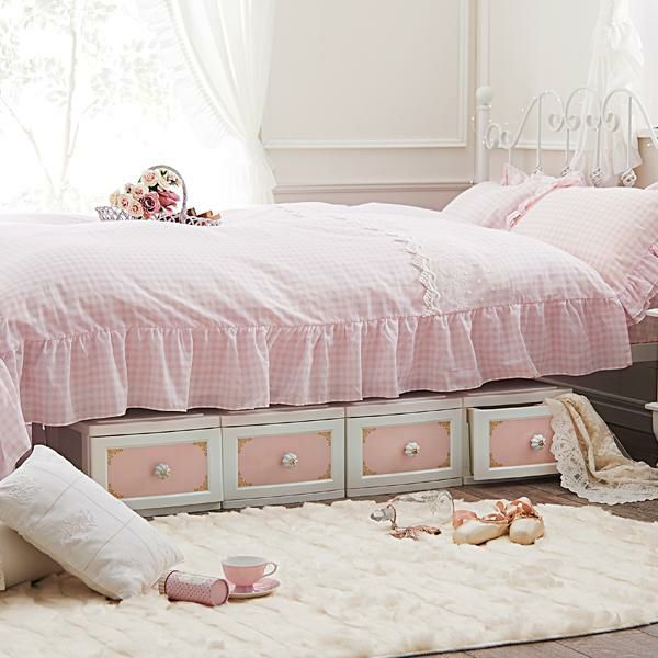 直送】ドレスチェンジケース1段4個/フレーム｜かわいいお姫様