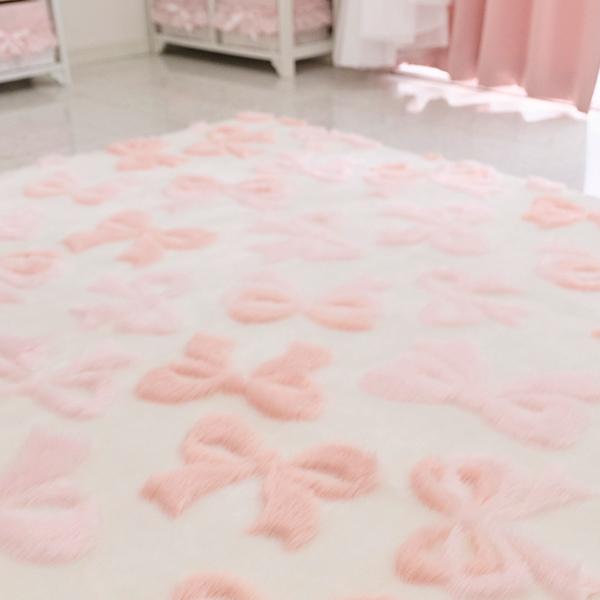 ふわふわリボンラグ（長方形・１３０×１９０） ラグ(長方形) 画像12