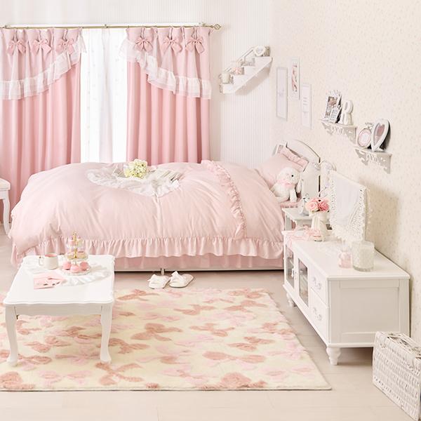 直送】テレビ台小/Blanc(ブラン)｜かわいいお姫様インテリア家具・雑貨