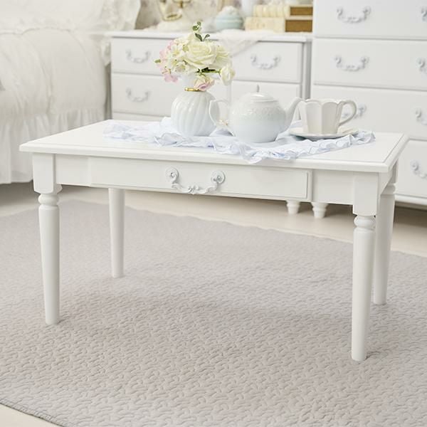 ポイント10倍♪～2/9 AM10:00まで】【直送】テーブル小/Blanc(ブラン