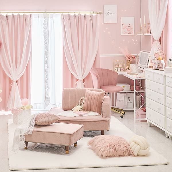 直送】モチふわラビットタッチエコファーラグ(180×180)｜かわいい