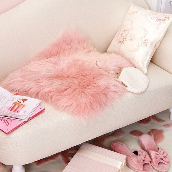 今ならポイント10倍 ♪～3/16 AM10:00まで】ムートンシートクッション