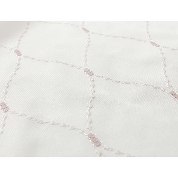 レースカーテン/ダイヤ（ピンク・幅１００ｃｍ×丈１７６・１８３・１９８ｃｍ・1枚） レースカーテン 画像7