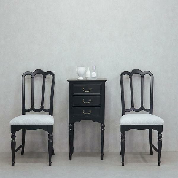 チェア／Noir(ノワール) ダイニングチェア 画像1