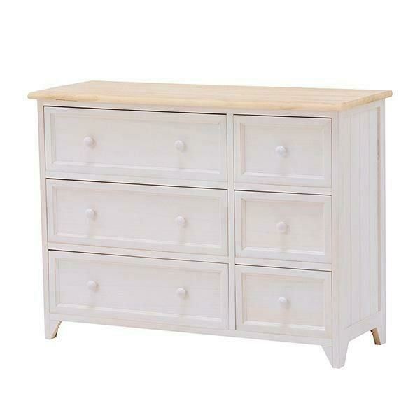 直送】フレンチカントリー風ワイドチェスト｜かわいいお姫様インテリア