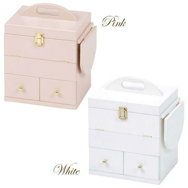 直送】ベーシックコスメボックス｜かわいいお姫様インテリア家具・雑貨